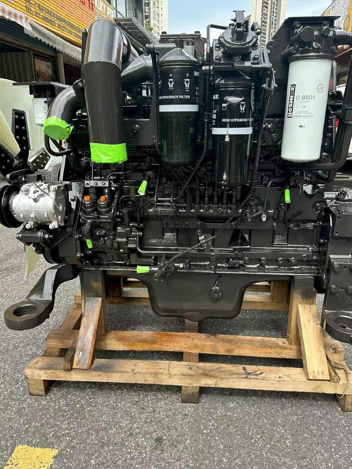 Tatan Komatsu 6D125-3 SAA6D125E-3 Diesel Engine Assembly for Komatsu PC400-7 PC450-7 Excavator Picture 4 Komatsu 6D125-3 Diesel Engine Assembly