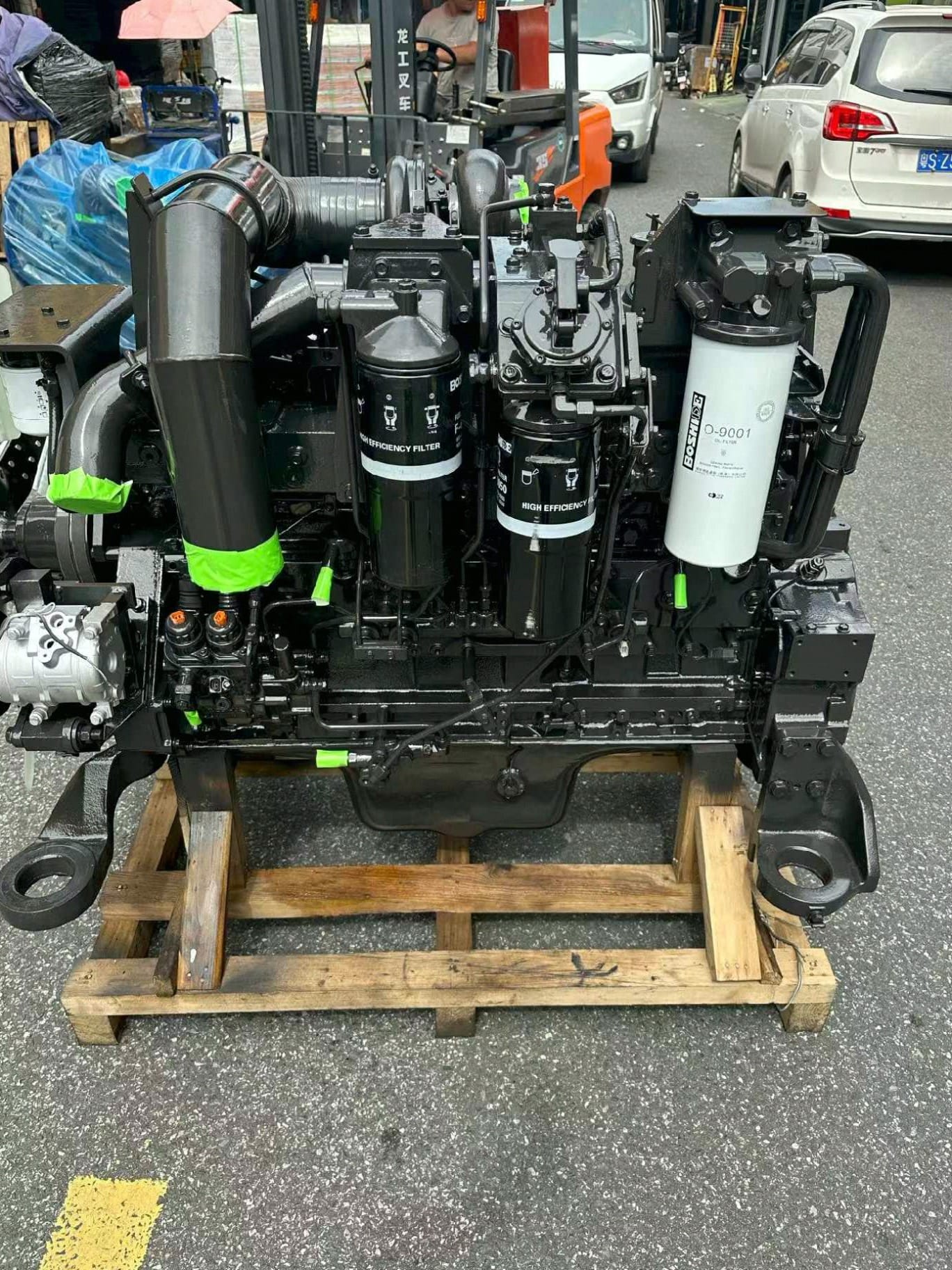 Tatan Komatsu 6D125-3 SAA6D125E-3 Diesel Engine Assembly for Komatsu PC400-7 PC450-7 Excavator Picture 1 Komatsu 6D125-3 Diesel Engine Assembly