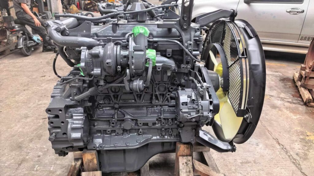 Tatan Isuzu 4HK1 Diesel Engine Assembly for Kobelco SK200-8 Hitachi ZX200 Excavator
