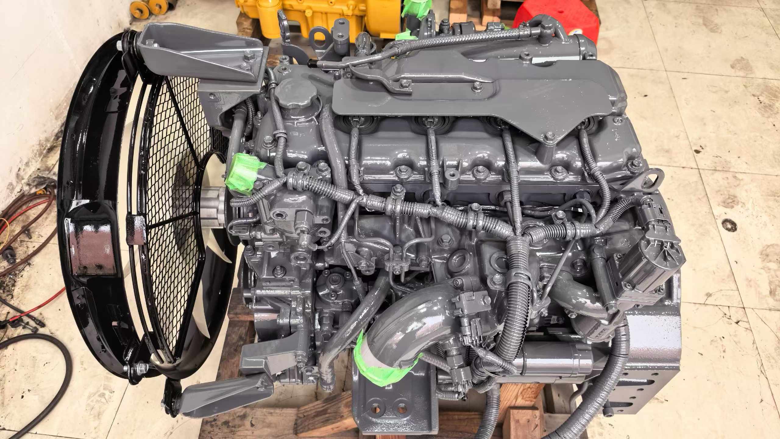 Tatan Isuzu 4JJ1 Diesel Engine Assembly for Hitachi ZX130 Kobelco SK130 Excavator Picture 4 isuzu-4jj1-diesel-engine-assembly