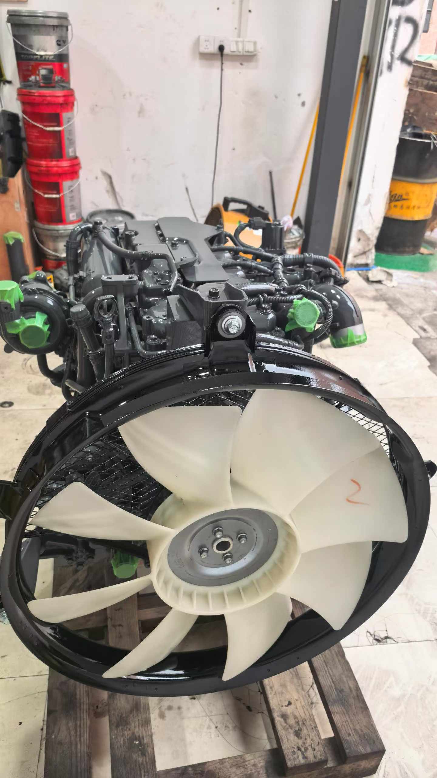 Tatan Isuzu 4JJ1 Diesel Engine Assembly for Hitachi ZX130 Kobelco SK130 Excavator Picture 2 isuzu-4jj1-diesel-engine-assembly