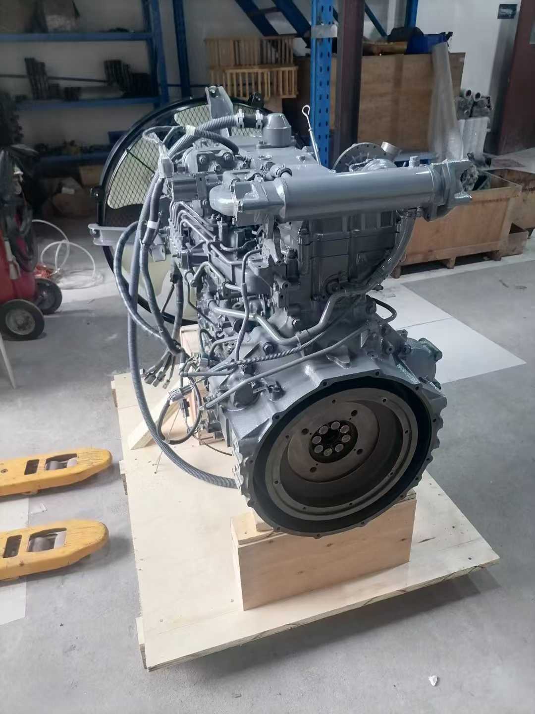 Tatan Isuzu 6BG1 6BG1T Diesel Engine Assembly for Hitachi EX200-5 ZX200 JCB Excavator Picture 4 isuzu 6bg1 diesel engine assembly