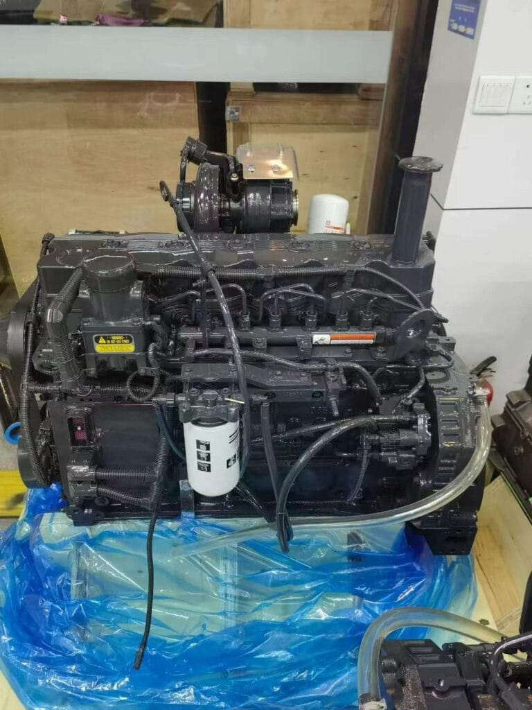 Tatan Komatsu 6D107 SAA6D107E Diesel Engine Assembly for Komatsu PC200-8 PC220-8 Excavator