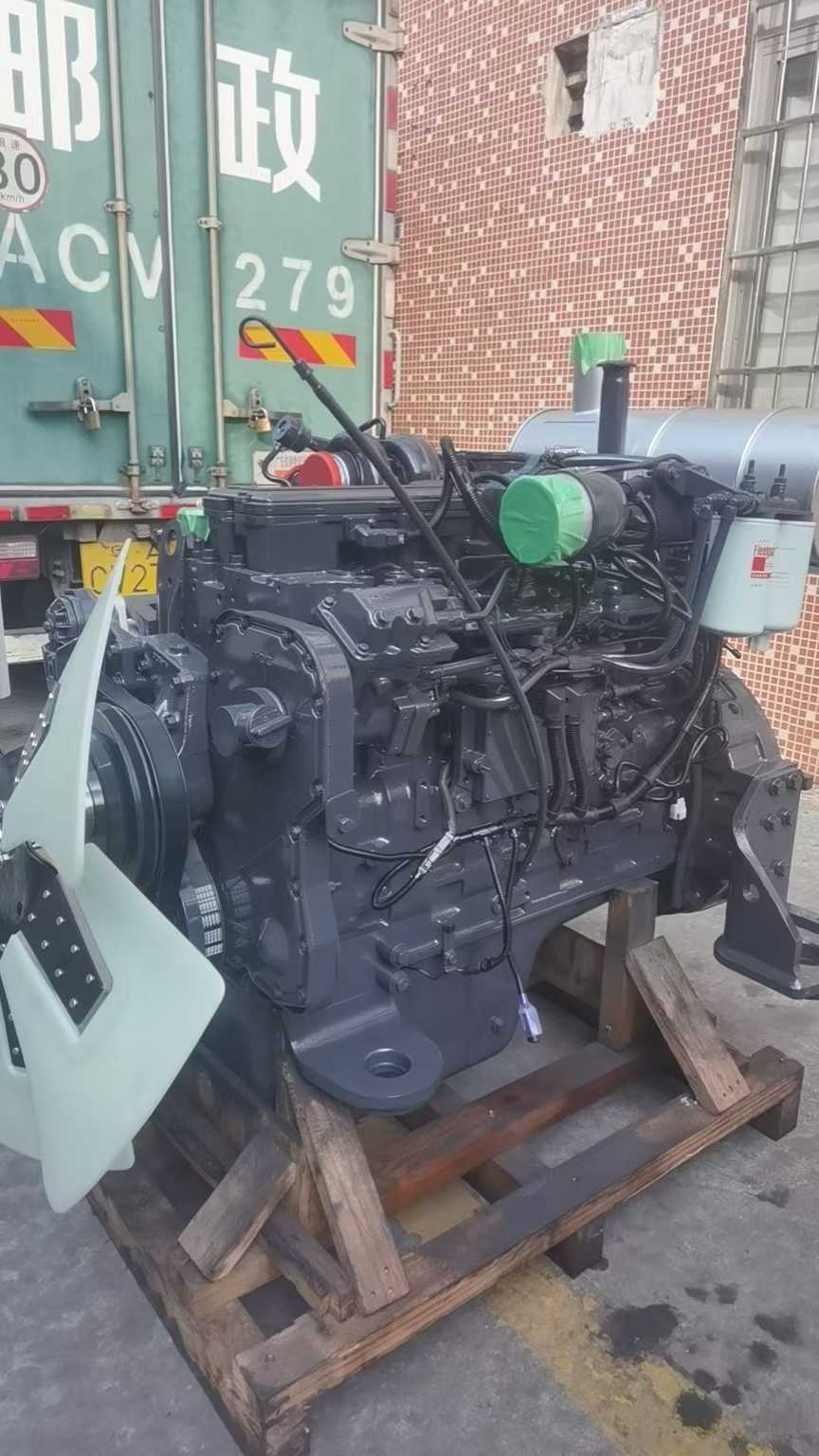 Tatan Komatsu 6D114-3 SAA6D114E-3 Diesel Engine Assembly for Komatsu PC300-8 PC360-8 Excavator Picture 2 komatsu 6d114-3 diesel engine assembly
