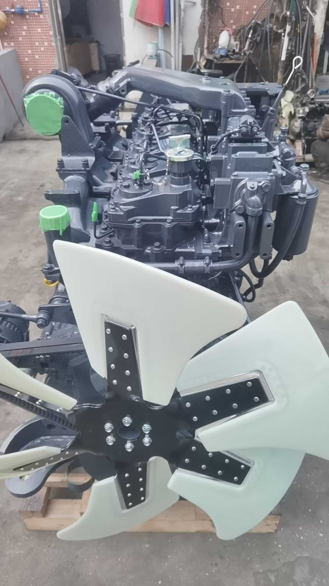 Tatan Komatsu 6D125 S6D125 Diesel Engine Assembly for Komatsu PC400-5 PC450-5 Excavator Picture 3 komatsu 6d125-2d diesel engine assembly