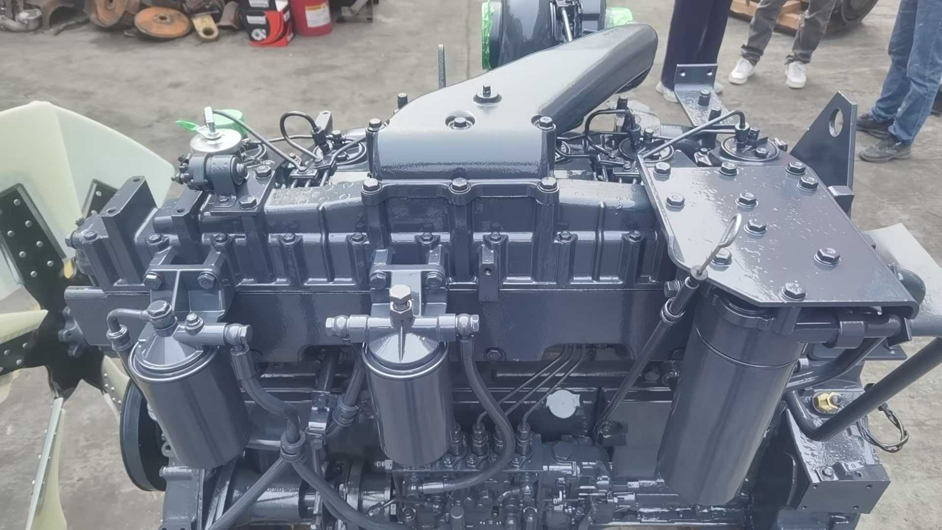 Tatan Komatsu 6D125 S6D125 Diesel Engine Assembly for Komatsu PC400-5 PC450-5 Excavator Picture 2 komatsu 6d125-2d diesel engine assembly