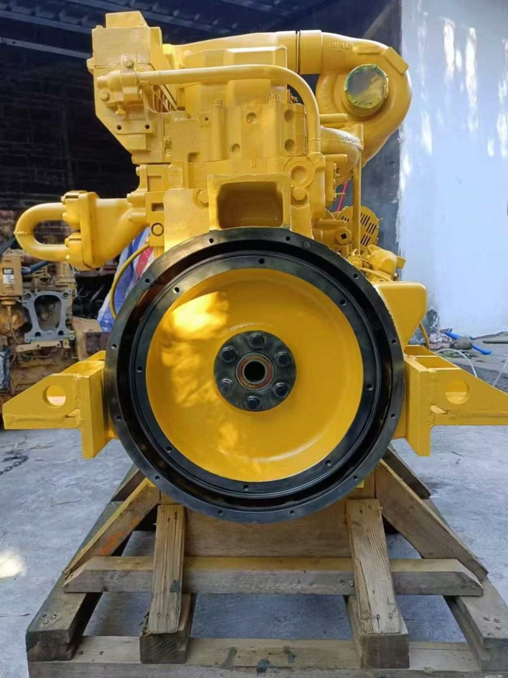 Tatan Komatsu 6D140-1 S6D140-1 Diesel Engine Assembly for Komatsu PC600-6 PC650-6 Excavator Picture 5 komatsu-6d140-1-diesel-engine-assembly