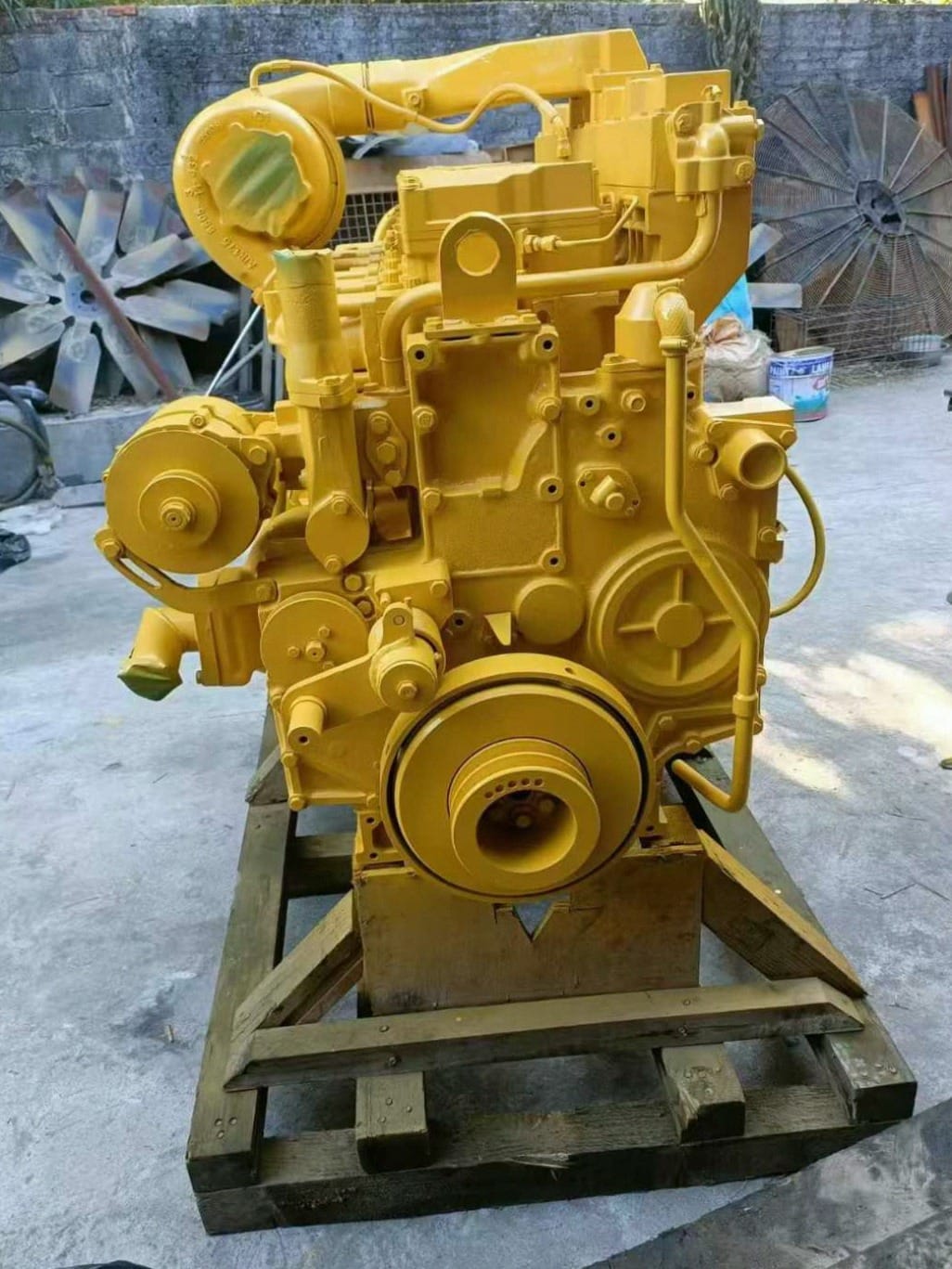 Tatan Komatsu 6D140-1 S6D140-1 Diesel Engine Assembly for Komatsu PC600-6 PC650-6 Excavator Picture 3 komatsu-6d140-1-diesel-engine-assembly