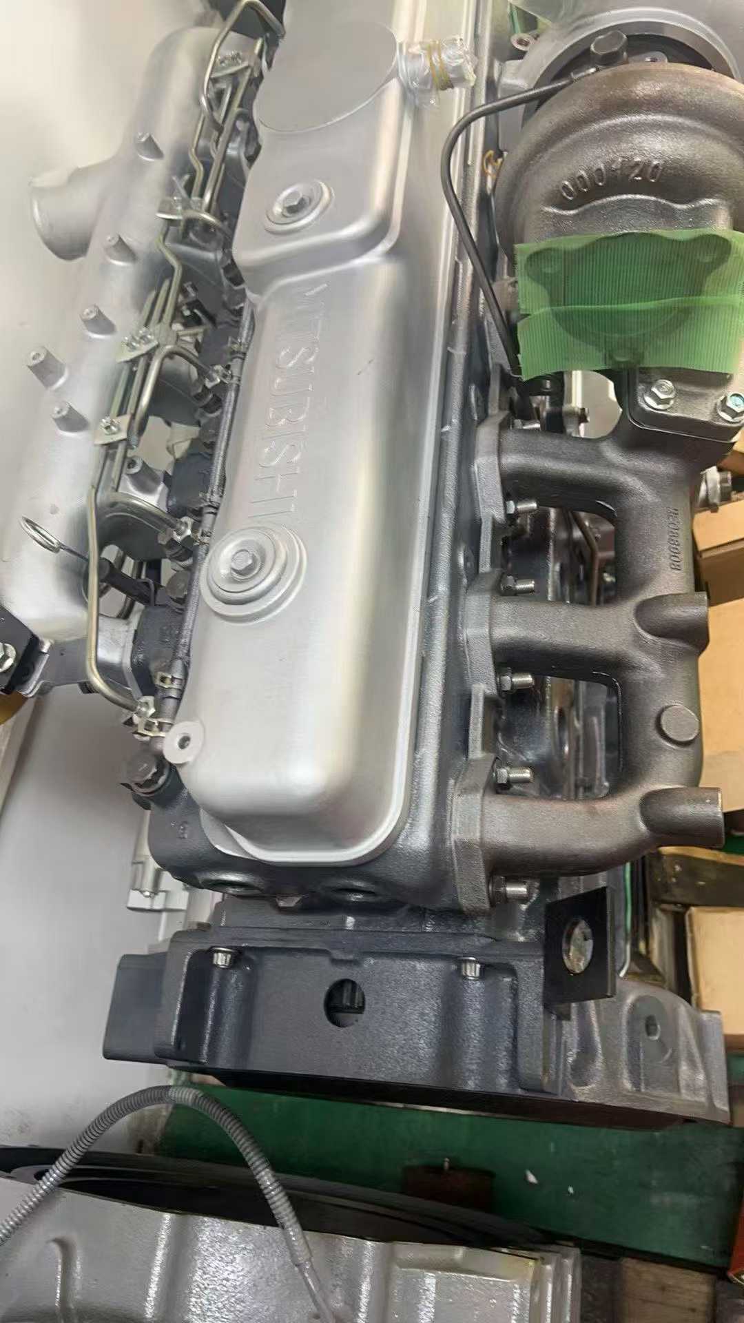 Tatan Mitsubishi 6D34 Diesel Engine Assembly for Kobelco SK200-6 Kato HD820 Excavator Picture 5 mitsubishi 6d34 diesel engine assembly