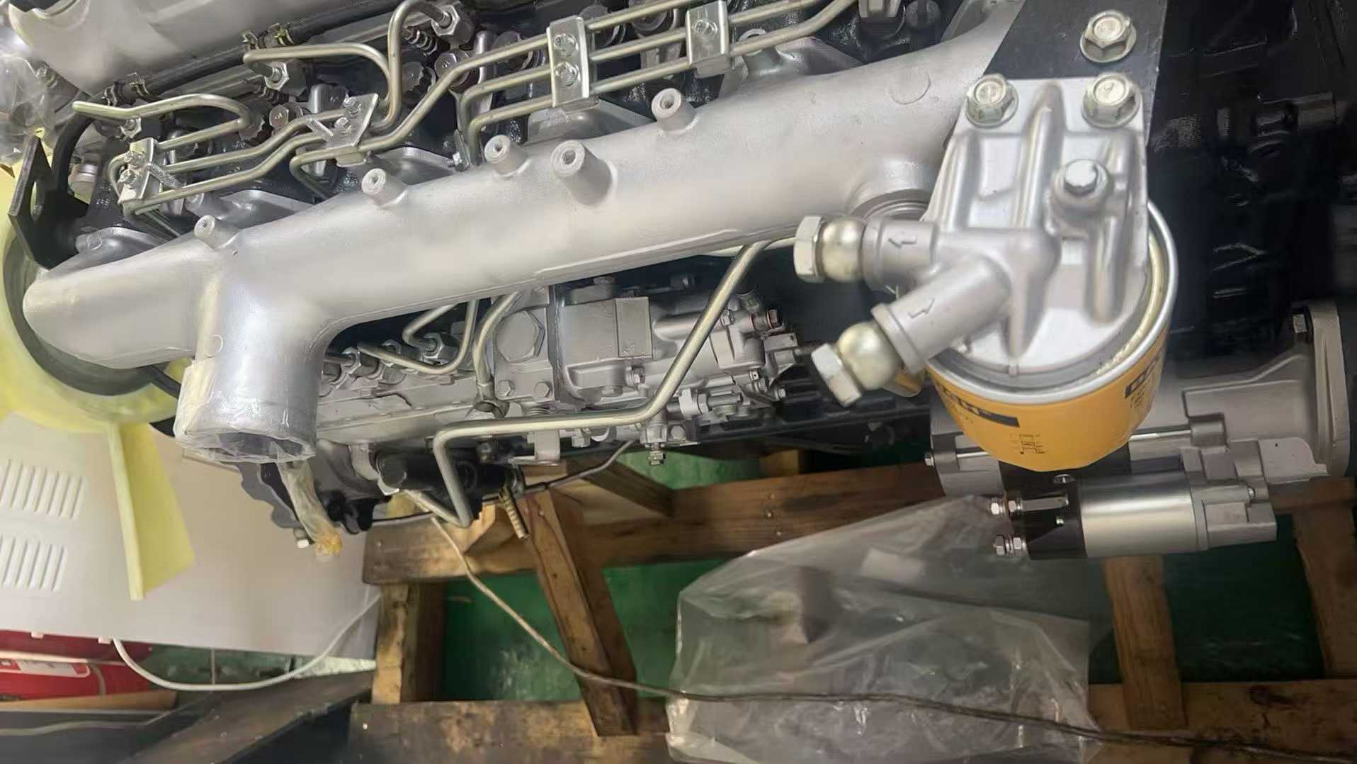 Tatan Mitsubishi 6D34 Diesel Engine Assembly for Kobelco SK200-6 Kato HD820 Excavator Picture 6 mitsubishi 6d34 diesel engine assembly