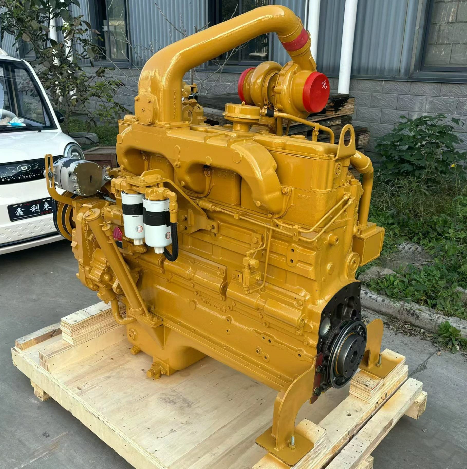 Tatan Shantui SD22 Bulldozer Cummins NT855-C280 Diesel Engine Assembly Picture 5 Shantui SD22 Diesel Engine Assembly