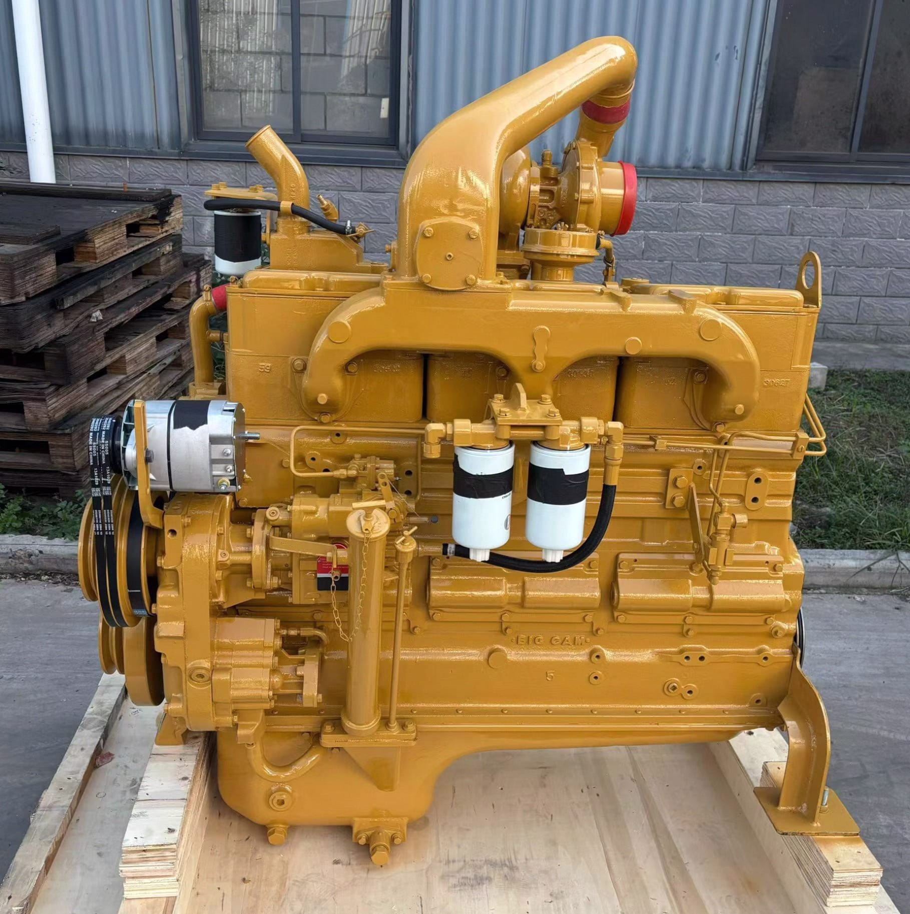Tatan Shantui SD22 Bulldozer Cummins NT855-C280 Diesel Engine Assembly Picture 1 Shantui SD22 Diesel Engine Assembly
