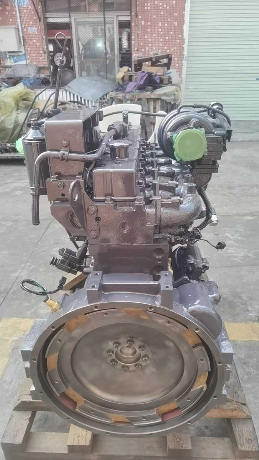 Tatan Komatsu 6D114-2 S6D114E-2 Diesel Engine Assembly for Komatsu PC300-7 PC350-7 Excavator Picture 2 Komatsu 6D114-2 Diesel Engine Assembly