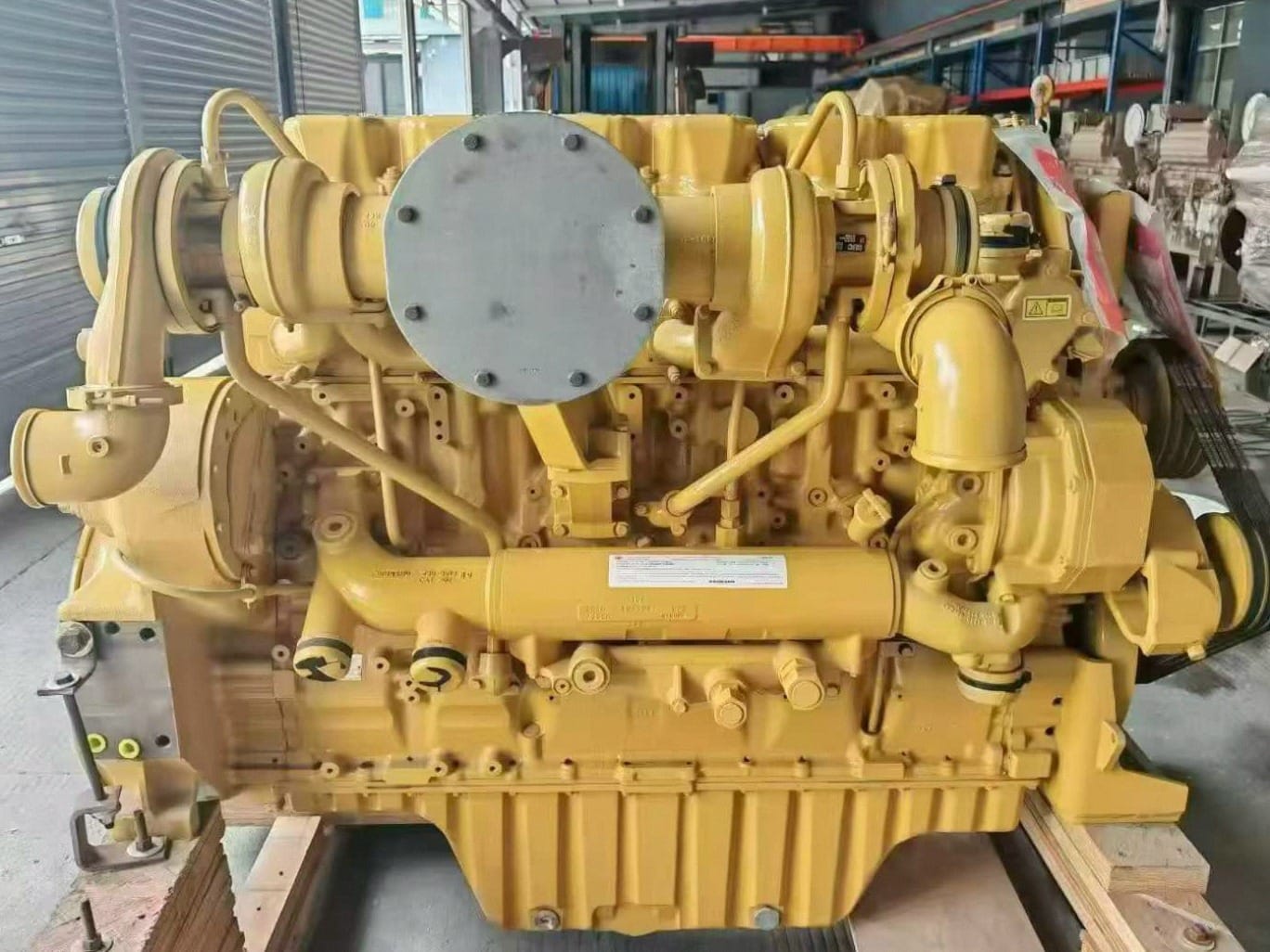 Tatan CAT C18 Diesel Engine Assembly for Caterpillar CAT 385C 390D Excavator Picture 3 cat-c18-diesel-engine-assembly