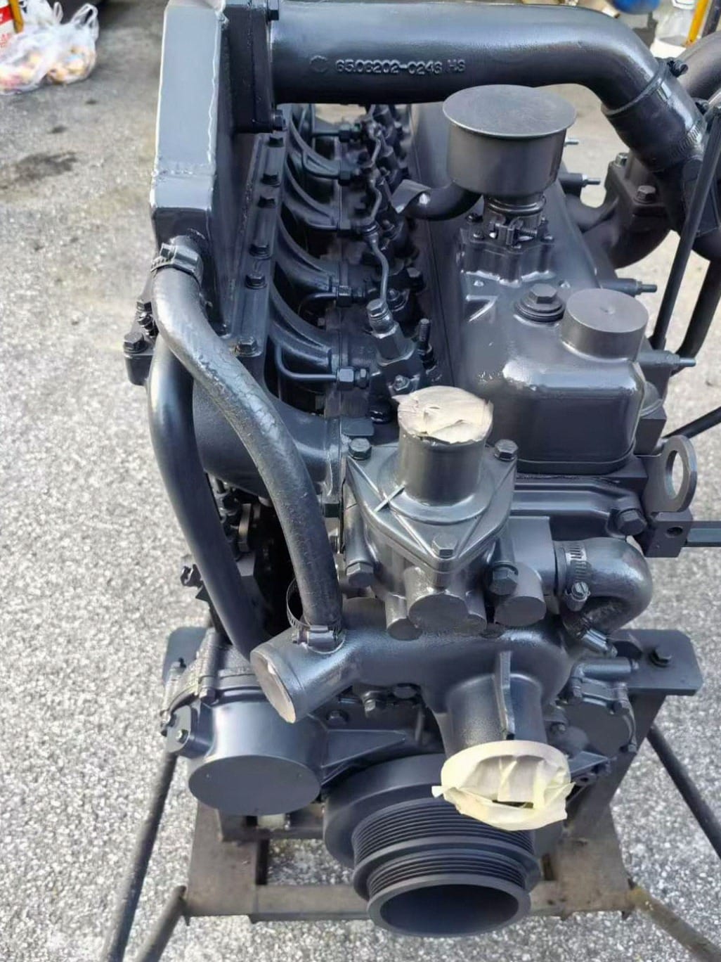 Tatan Doosan DB58T Diesel Engine Assembly for Doosan DH220-5 Solar 220LC Excavator Picture 3 doosan-db58t-diesel-engine-assembly (2)