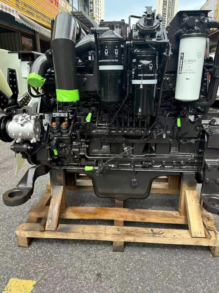 Tatan Komatsu SAA6D125E-3 Diesel Engine Assembly for Komatsu PC400-7 Excavator WA470 Loader D85EX Dozer