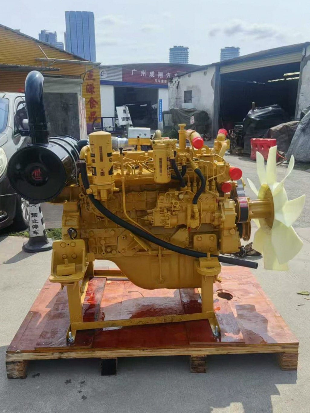 Tatan Mitsubishi S4K S4KT Diesel Engine Assembly for Caterpillar CAT 312C Excavator Picture 1 mitsubishi-s4k-diesel-engine-assembly