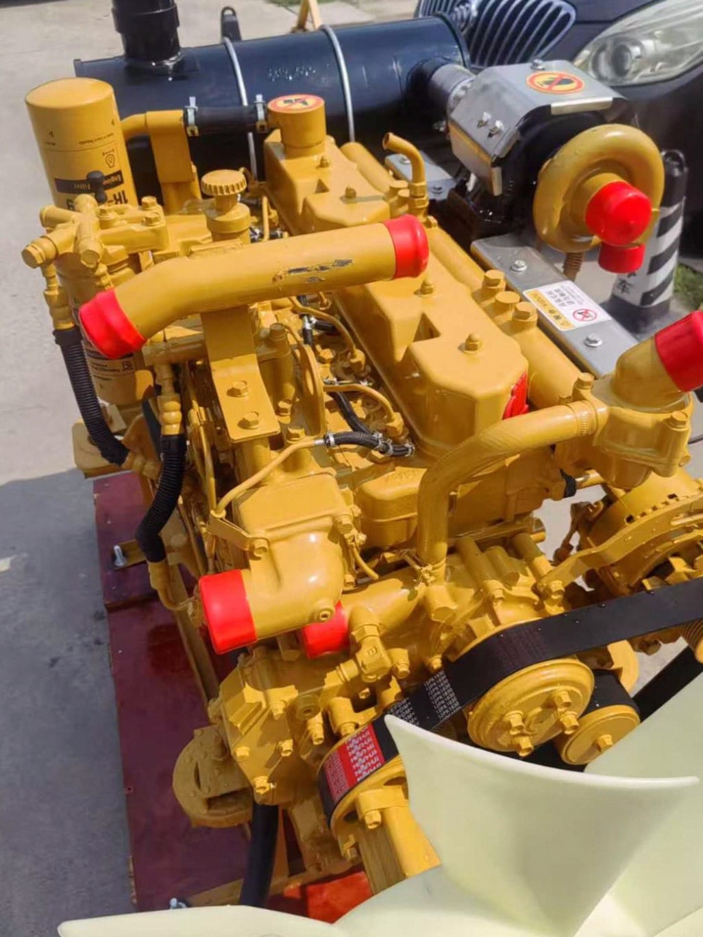 Tatan Mitsubishi S4K S4KT Diesel Engine Assembly for Caterpillar CAT 312C Excavator Picture 4 mitsubishi-s4k-diesel-engine-assembly