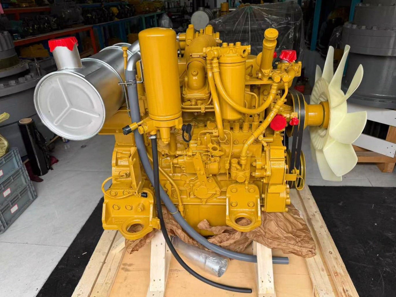 Tatan Mitsubishi S4K S4KT Diesel Engine Assembly for Caterpillar CAT 312C Excavator Picture 3 mitsubishi-s4k-diesel-engine-assembly