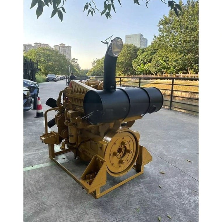 Caterpillar 330B Excavator Complete Engine Assembly (Cat 3306TA, OEM 125-2965) Picture 5 Caterpillar 330B Excavator Complete Engine Assembly (Cat 3306TA, OEM 125-2965) - Image 5