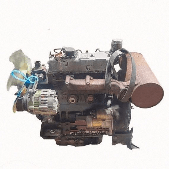 Komatsu PC15-3 Excavator Complete Diesel Engine Assembly (3D68E, OEM 22A-01-11100) Picture 3 Tatan 3D68E YM119265-01330 diesel engine assembly for Komatsu PC15-3 excavator 6