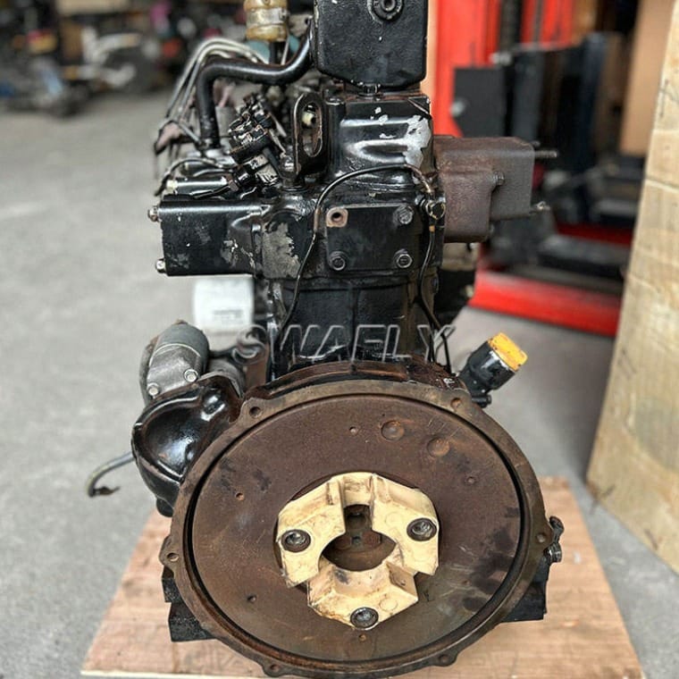 Komatsu PC15-3 Excavator Complete Diesel Engine Assembly (3D68E, OEM 22A-01-11100)
