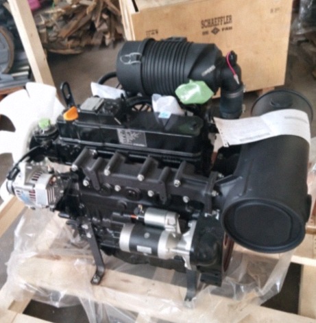 Komatsu PC35MR-2 Excavator Complete Engine Assembly (3D88E, OEM 22F-01-21101)