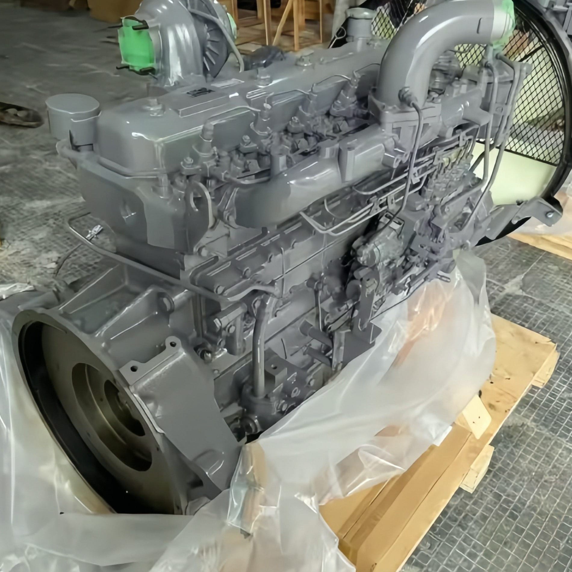 4HK1X 8-98045610-0 8-98075775-0 Diesel Engine Assembly for Hitachi ZX250-3 Excavator Picture 3 4HK1X 8-98045610-0 8-98075775-0 Diesel Engine Assembly for Hitachi ZX250-3 Excavator - Image 3