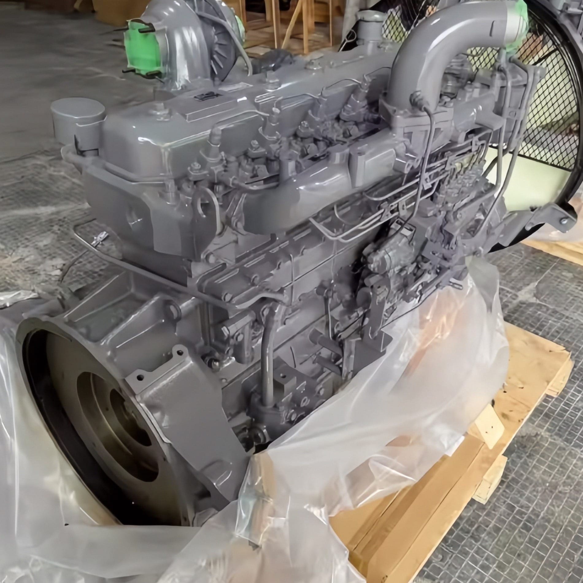 4HK1X 8-98045610-0 8-98075775-0 Diesel Engine Assembly for Hitachi ZX250-3 Excavator Picture 6 4HK1X 8-98045610-0 8-98075775-0 Diesel Engine Assembly for Hitachi ZX250-3 Excavator - Image 6