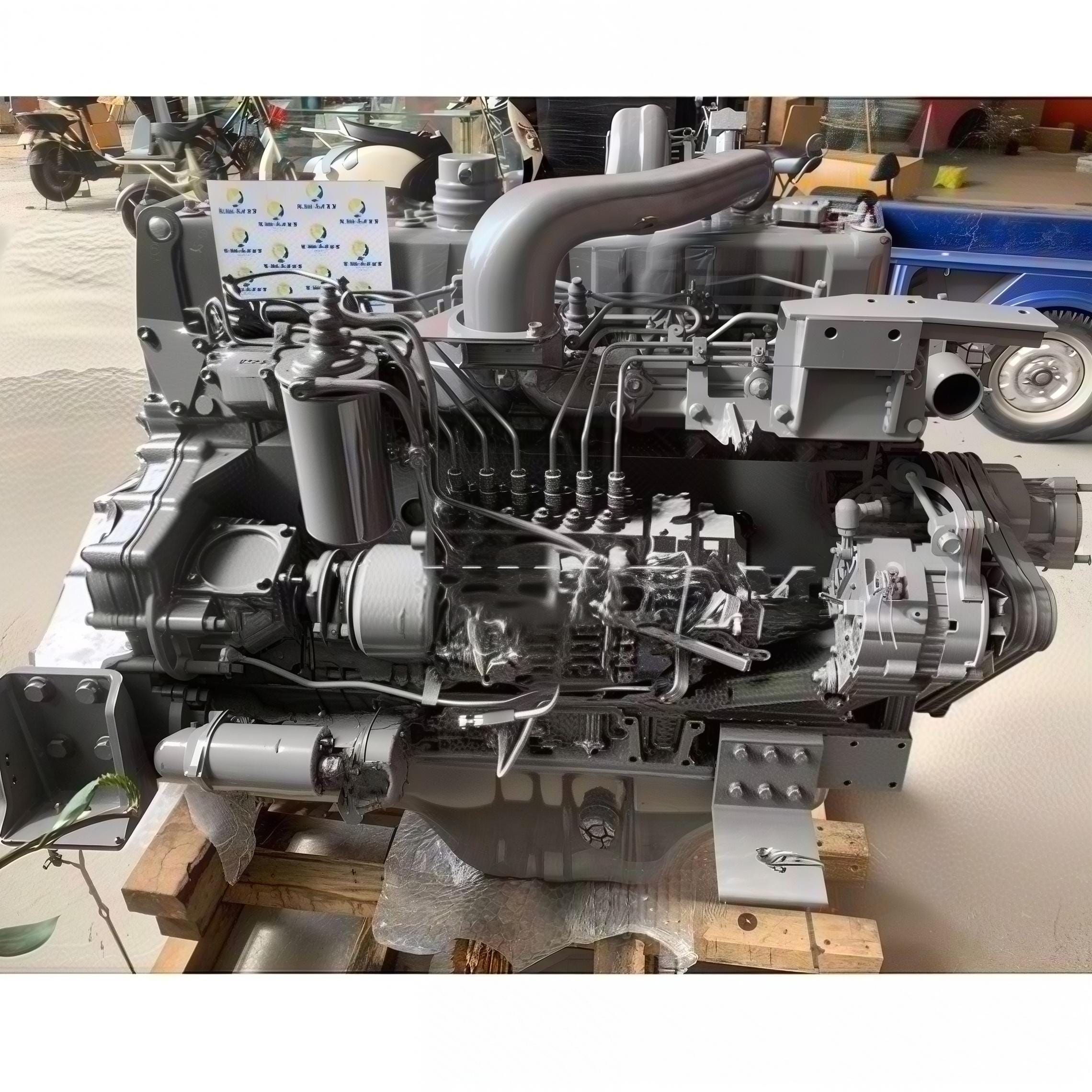 Tatan 6SD1-T 1-11110-912-0 4281928 Diesel Engine Assembly for Hitachi EX300 Excavator Picture 1 Tatan 6SD1-T 1-11110-912-0 4281928 Diesel Engine Assembly for Hitachi EX300 Excavator
