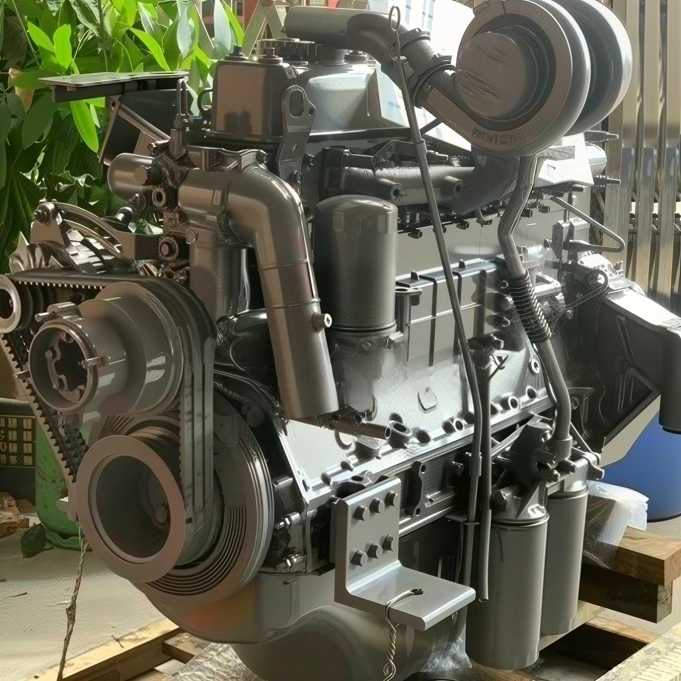 Tatan 6SD1-T 1-11110-912-0 4281928 Diesel Engine Assembly for Hitachi EX300 Excavator Picture 3 Tatan 6SD1-T 1-11110-912-0 4281928 Diesel Engine Assembly for Hitachi EX300 Excavator - Image 3