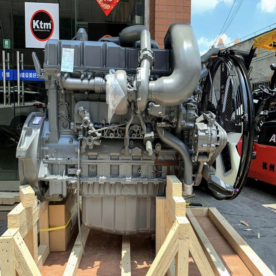 6WG1-T 1-11110-877-0 4434771 Diesel Engine Assembly for Hitachi ZX450 Excavator Picture 4 6WG1-T 1-11110-877-0 4434771 Diesel Engine Assembly for Hitachi ZX450 Excavator - Image 4