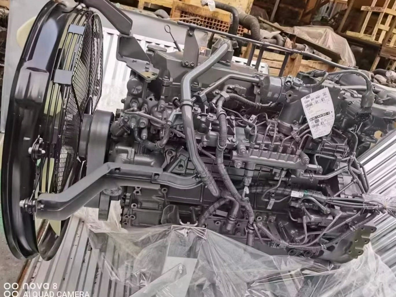 CC-6BG1T 1-11110-896-0 Engine Assembly for ZX210-5G Picture 5 CC-6BG1T 1-11110-896-0 Engine Assembly for ZX210-5G - Image 5