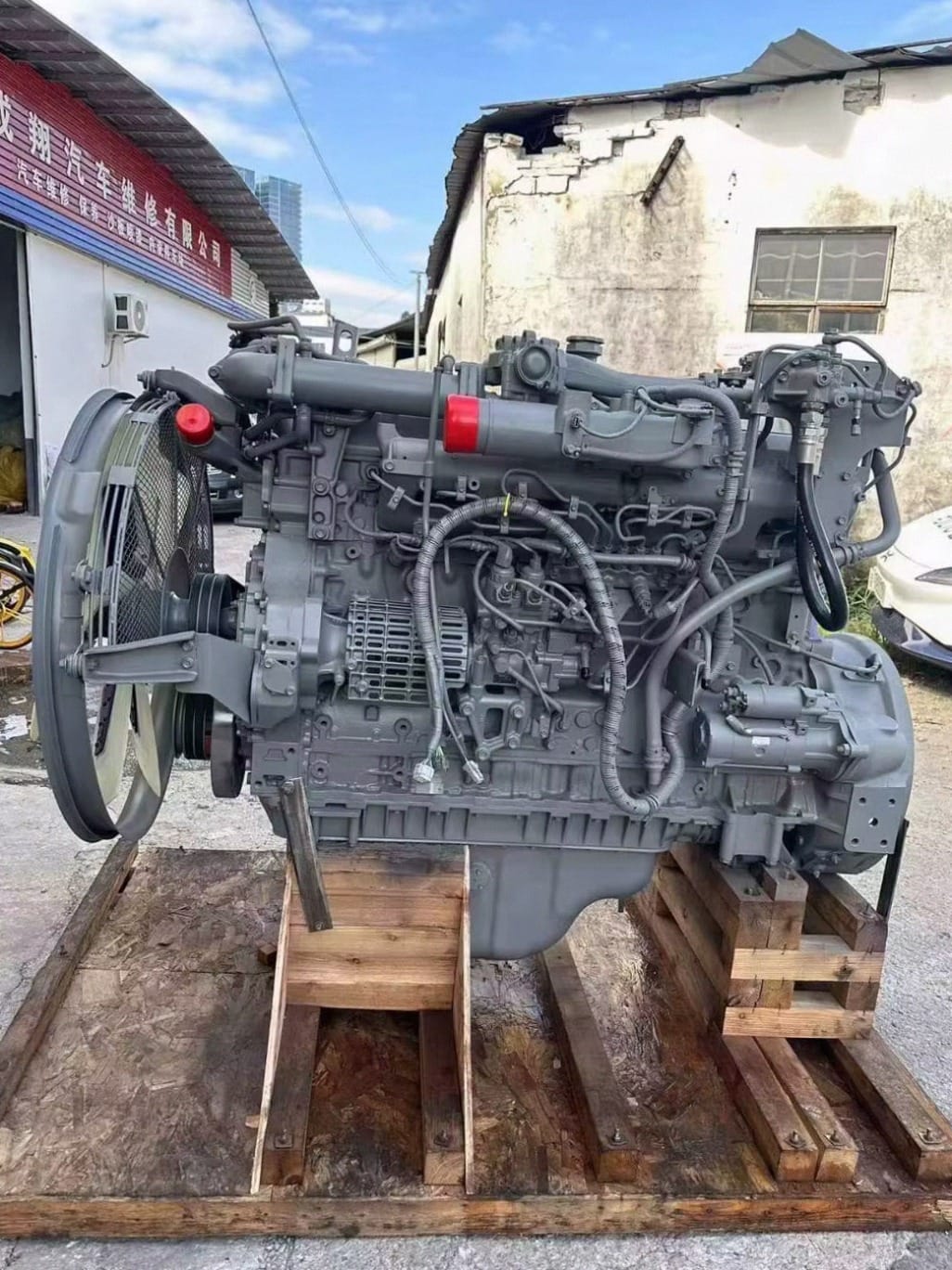 CC-6BG1T 1-11110-896-0 Engine Assembly for ZX210-5G Picture 1 CC-6BG1T 1-11110-896-0 Engine Assembly for ZX210-5G
