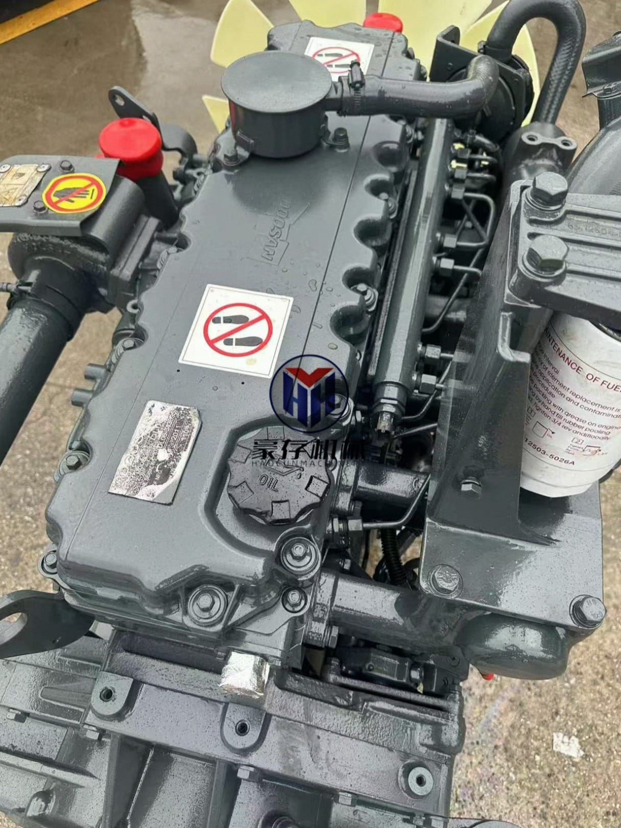 DX150 DL06 Diesel Engine Assembly for Doosan Excavator Picture 3 Tatan DX150 diesel engine assembly for Doosan excavator-4