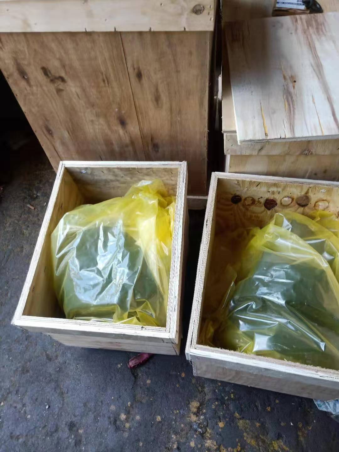 Export Wooden Crate Packaging for CAT 336E Swing Motor