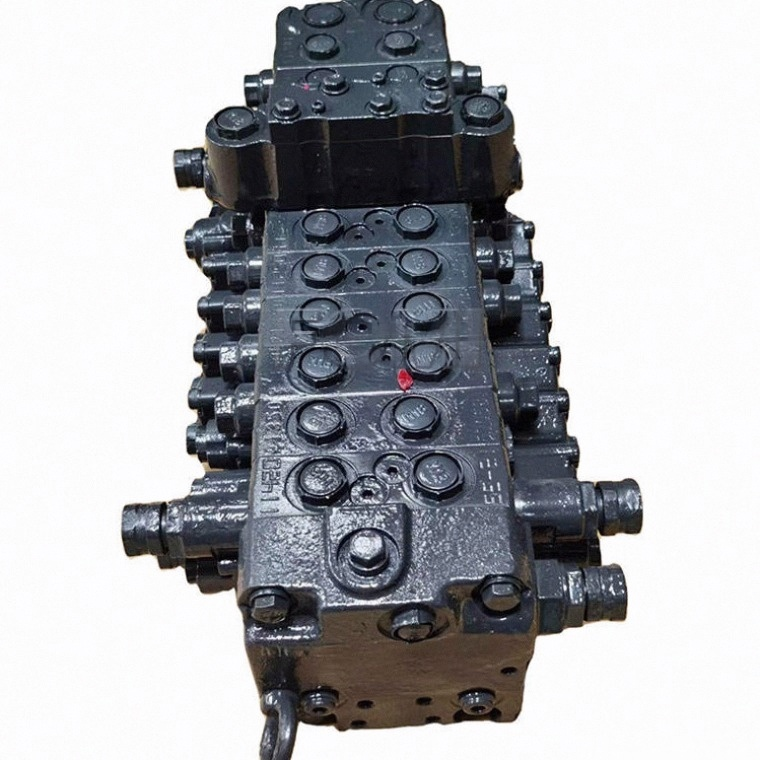 Komatsu PC35MR-2 Main Control Valve Assembly (OEM 709-70-51200) Picture 4 Tatan KSV100 708-8L-00130 main control valve assembly for Komatsu PC35MR-2 excavator-3