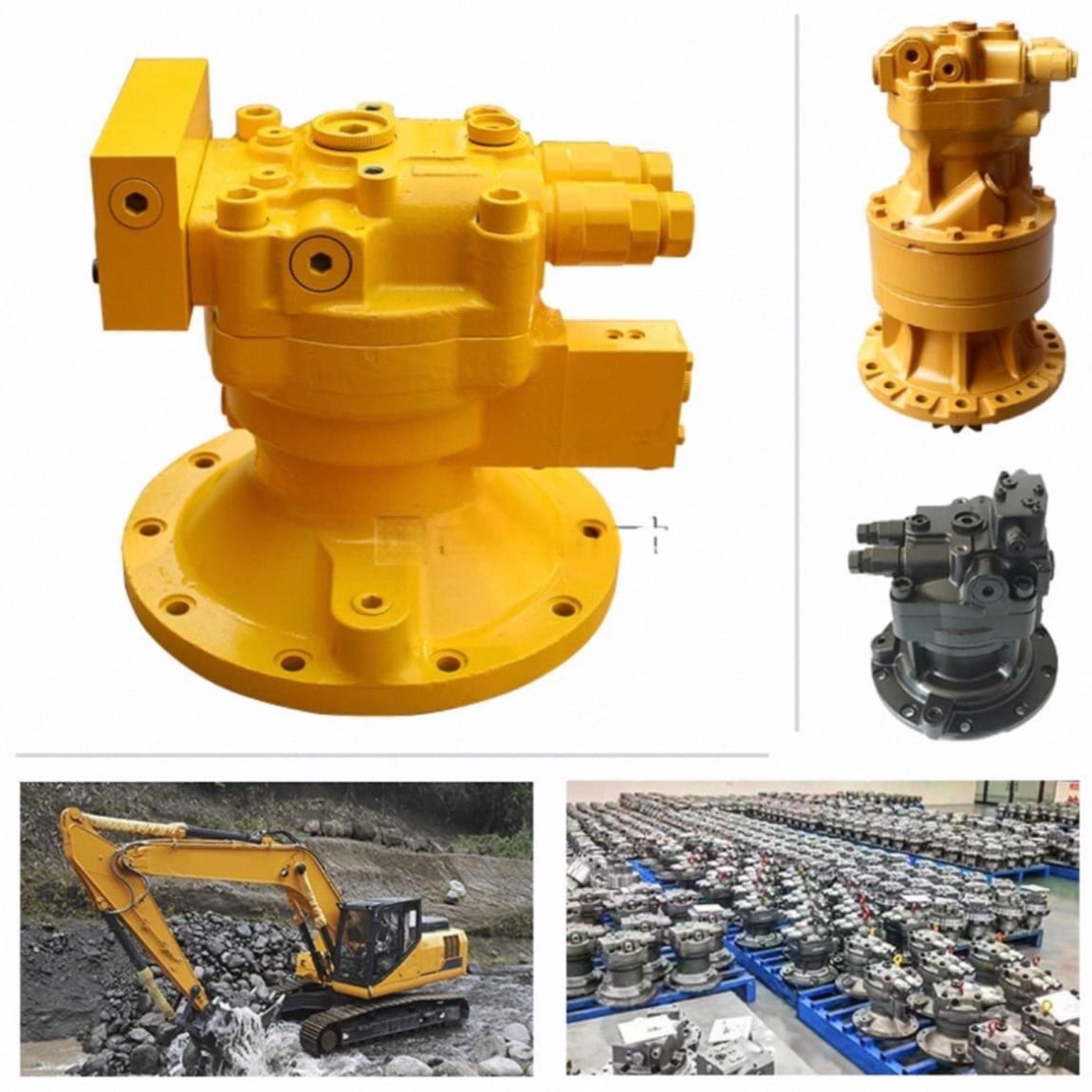 M5X180 295-9678 272-6958 Swing Motor Assembly for Caterpillar 329D Excavator Picture 3 M5X180 295-9678 272-6958 Swing Motor Assembly for Caterpillar 329D Excavator - Image 3