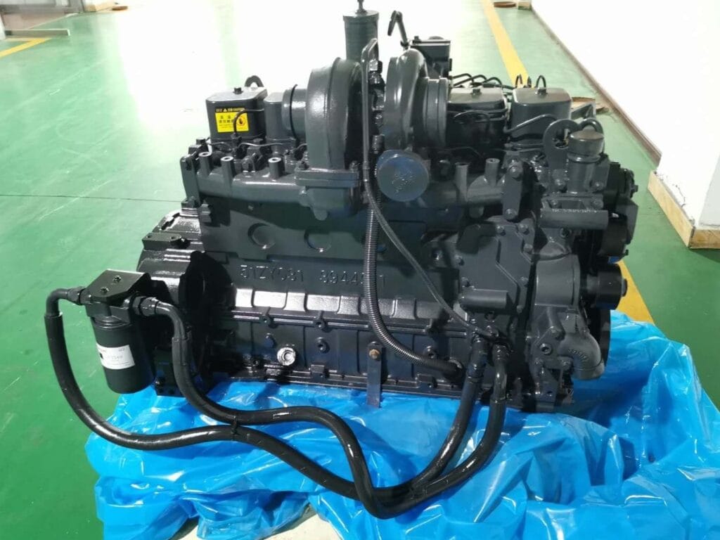 SAA6D102E-2 6738-81-8200 Diesel Engine Assembly for Komatsu PC200-7 Excavator