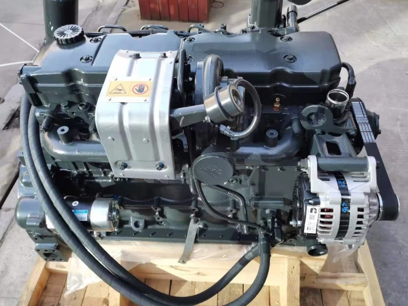 SAA6D114E-3 6745-01-1110 Diesel Engine Assembly for Komatsu PC300-8 Excavator Picture 5 SAA6D114E-3 6745-01-1110 Diesel Engine Assembly for Komatsu PC300-8 Excavator - Image 5