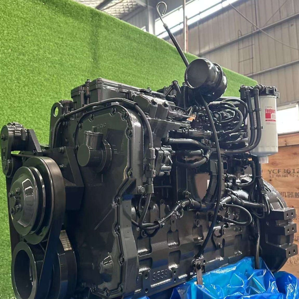 SAA6D114E-3 6745-01-1110 Diesel Engine Assembly for Komatsu PC300-8 Excavator Picture 4 SAA6D114E-3 6745-01-1110 Diesel Engine Assembly for Komatsu PC300-8 Excavator - Image 4
