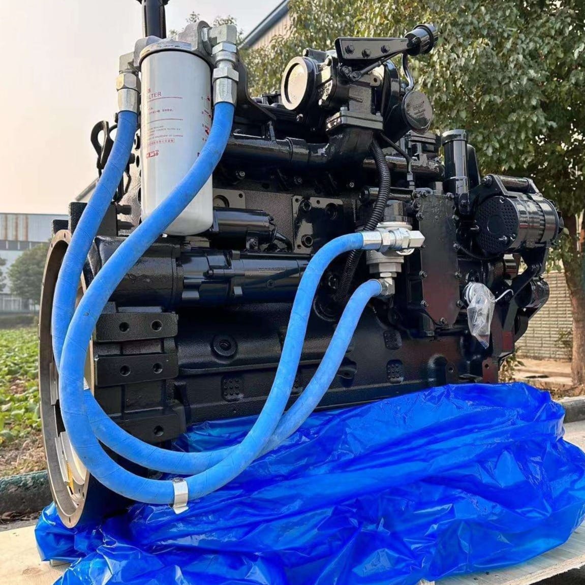 SAA6D114E-3 6745-01-1110 Diesel Engine Assembly for Komatsu PC300-8 Excavator Picture 8 SAA6D114E-3 6745-01-1110 Diesel Engine Assembly for Komatsu PC300-8 Excavator - Image 8
