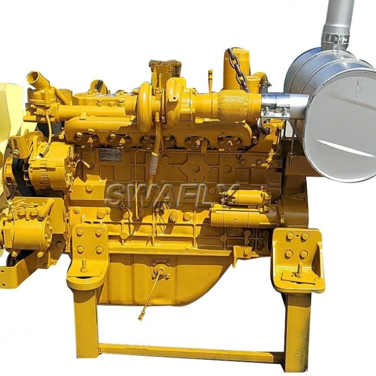 320B Excavator Complete Engine Assembly 129-0741 (3066 S6K-T Diesel Motor) Picture 2 320B Excavator Complete Engine Assembly 129-0741 (3066 S6K-T Diesel Motor) - Image 2