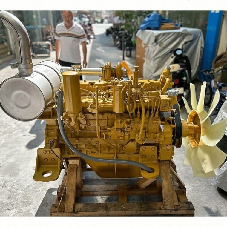 320B Excavator Complete Engine Assembly 129-0741 (3066 S6K-T Diesel Motor)