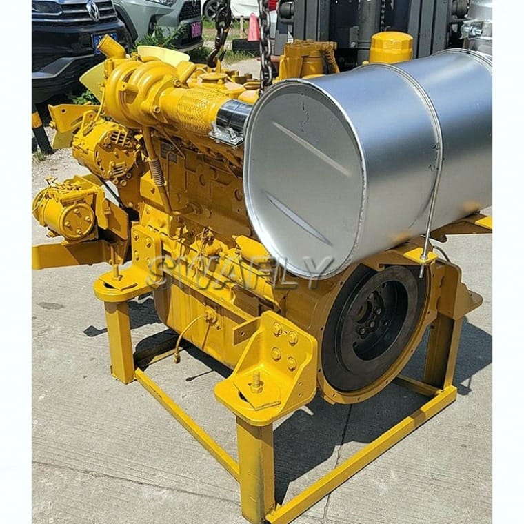 320B Excavator Complete Engine Assembly 129-0741 (3066 S6K-T Diesel Motor) Picture 4 320B Excavator Complete Engine Assembly 129-0741 (3066 S6K-T Diesel Motor) - Image 4