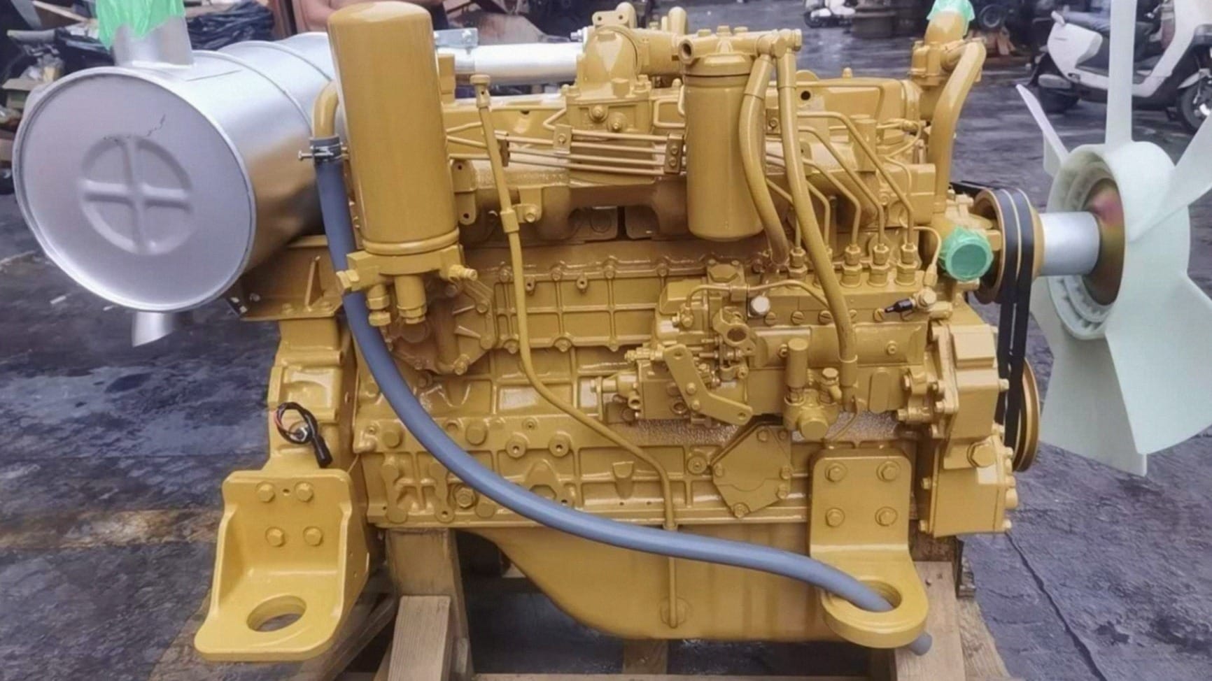 Reman Cat 3066T Engine Assembly for 320C | 305-4783 162-6206 Picture 2 Reman Cat 3066T Engine Assembly for 320C | 305-4783 162-6206 - Image 2