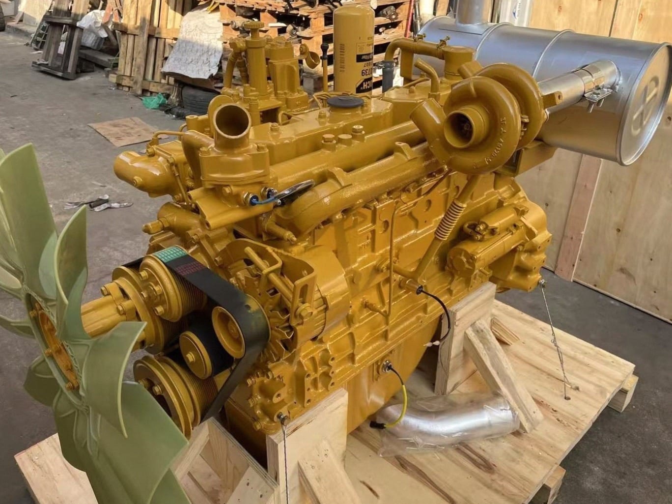Reman Cat 3066T Engine Assembly for 320C | 305-4783 162-6206 Picture 9 Reman Cat 3066T Engine Assembly for 320C | 305-4783 162-6206 - Image 9