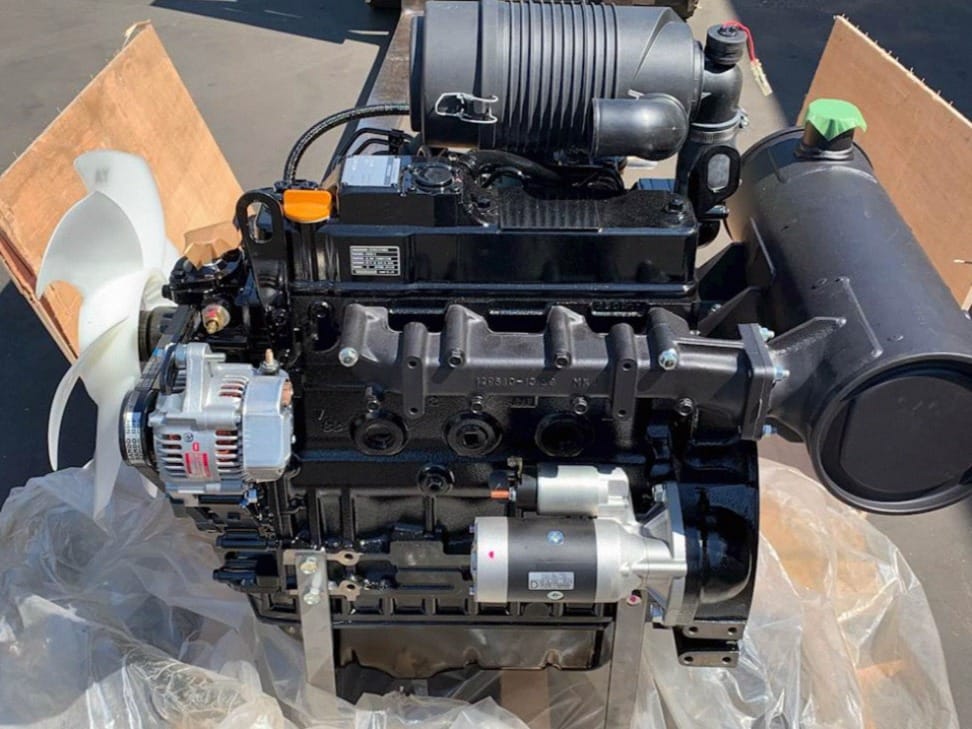 3TNV88 129005-00100 Diesel Engine Assembly for Hitachi ZX35U Excavator