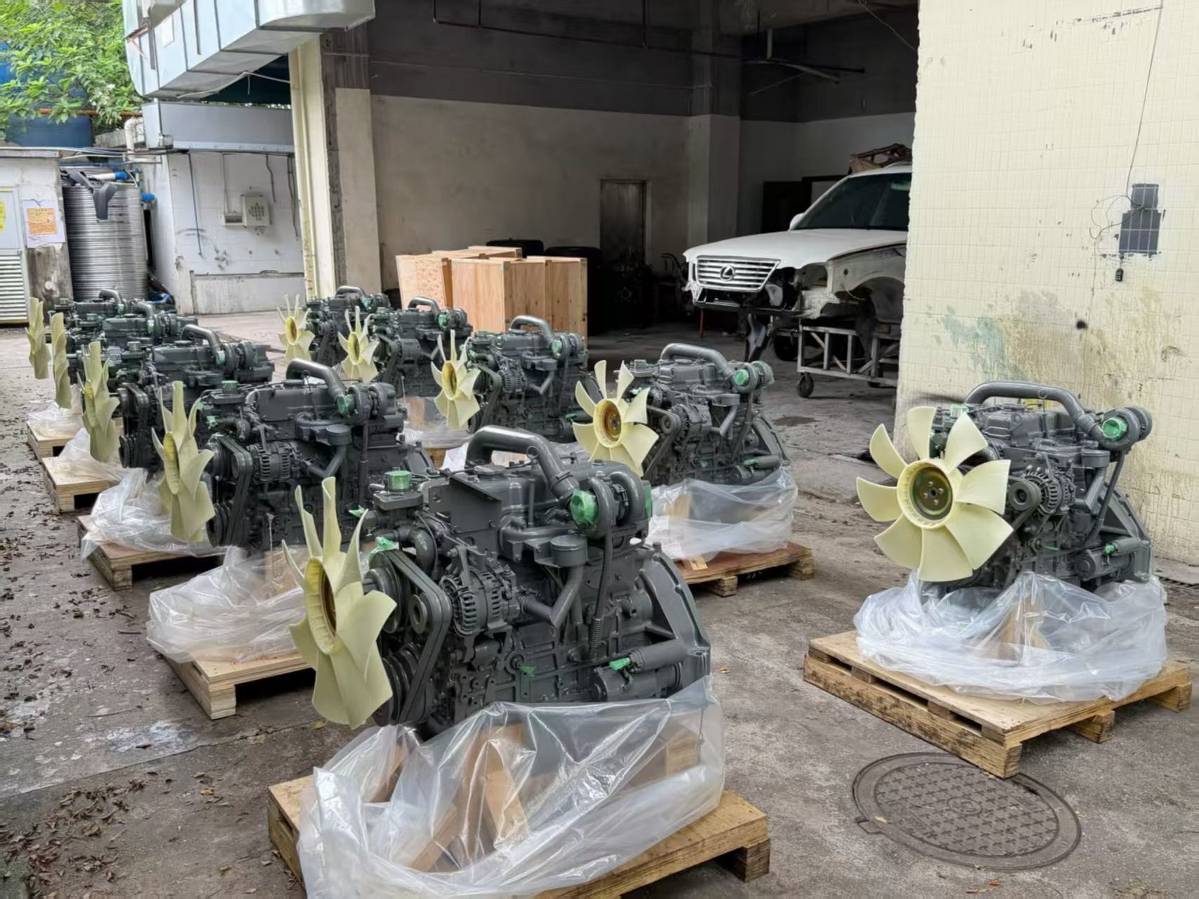 CC-4BG1TC 8980045430 Diesel Engine Assembly for Hitachi ZX130-5G Excavator Picture 4 CC-4BG1TC 8980045430 Diesel Engine Assembly for Hitachi ZX130-5G Excavator - Image 4