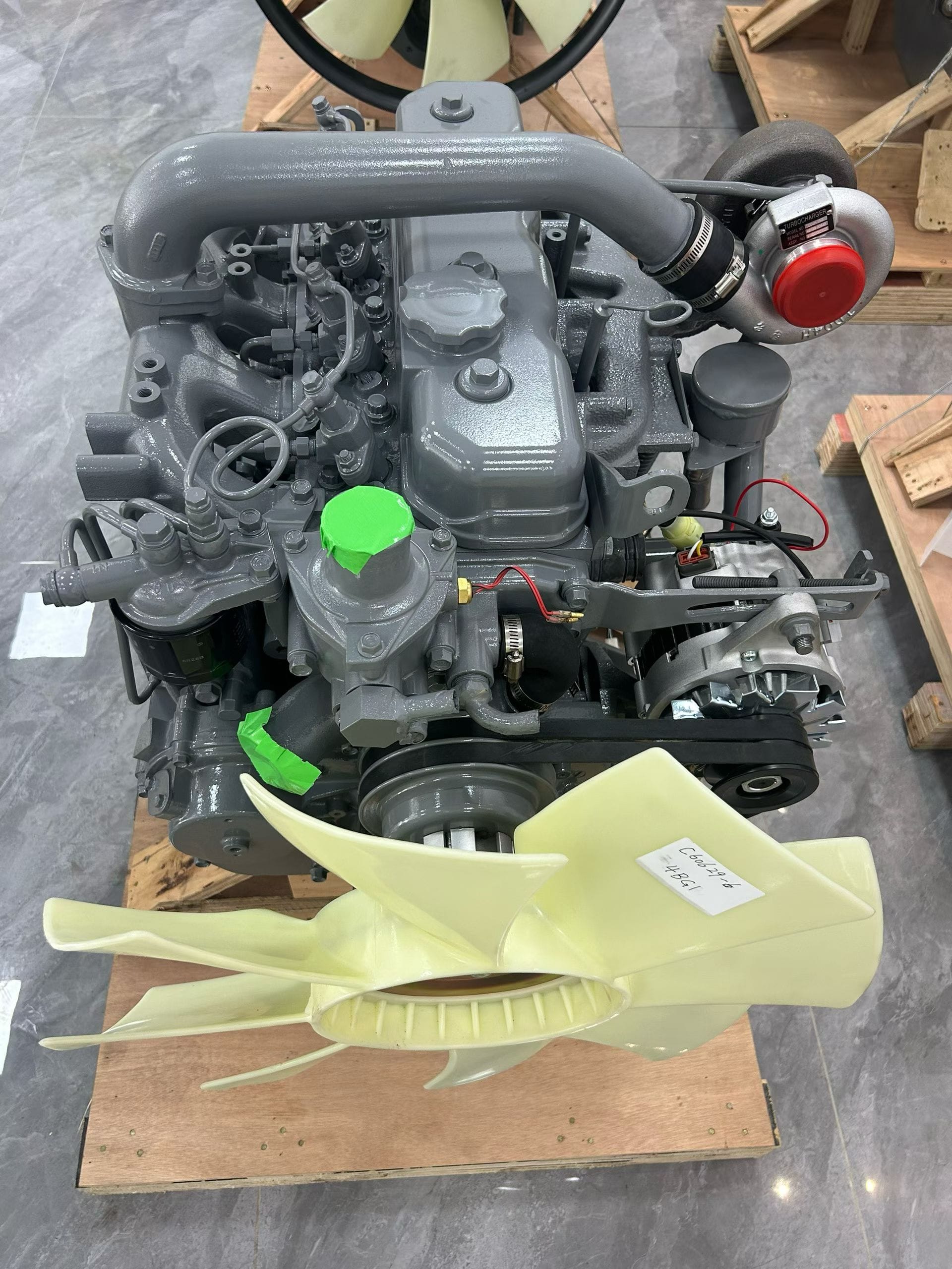 CC-4BG1TC 8980045430 Diesel Engine Assembly for Hitachi ZX130-5G Excavator Picture 5 CC-4BG1TC 8980045430 Diesel Engine Assembly for Hitachi ZX130-5G Excavator - Image 5